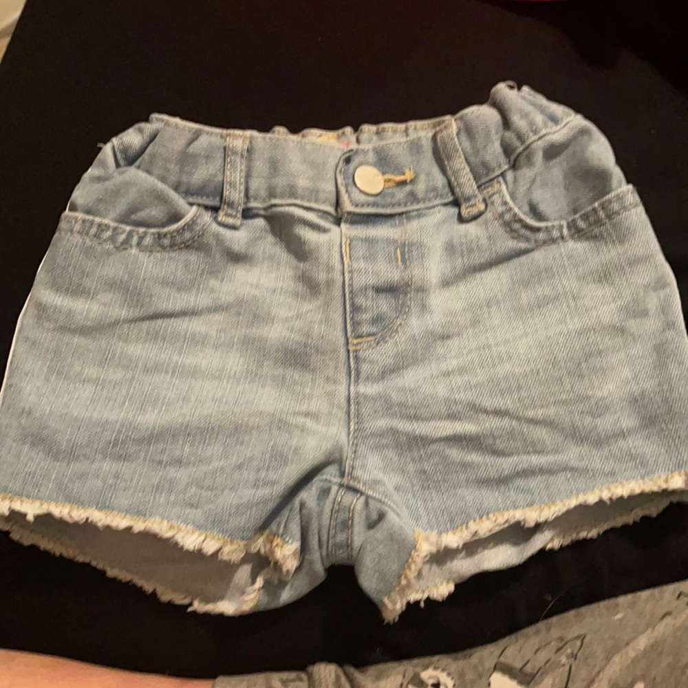 Toddler jean shorts size